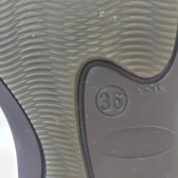 vintage Stone Ridge by Aldo ballet flat shoes red leather size 36 - Picture 8 of 9